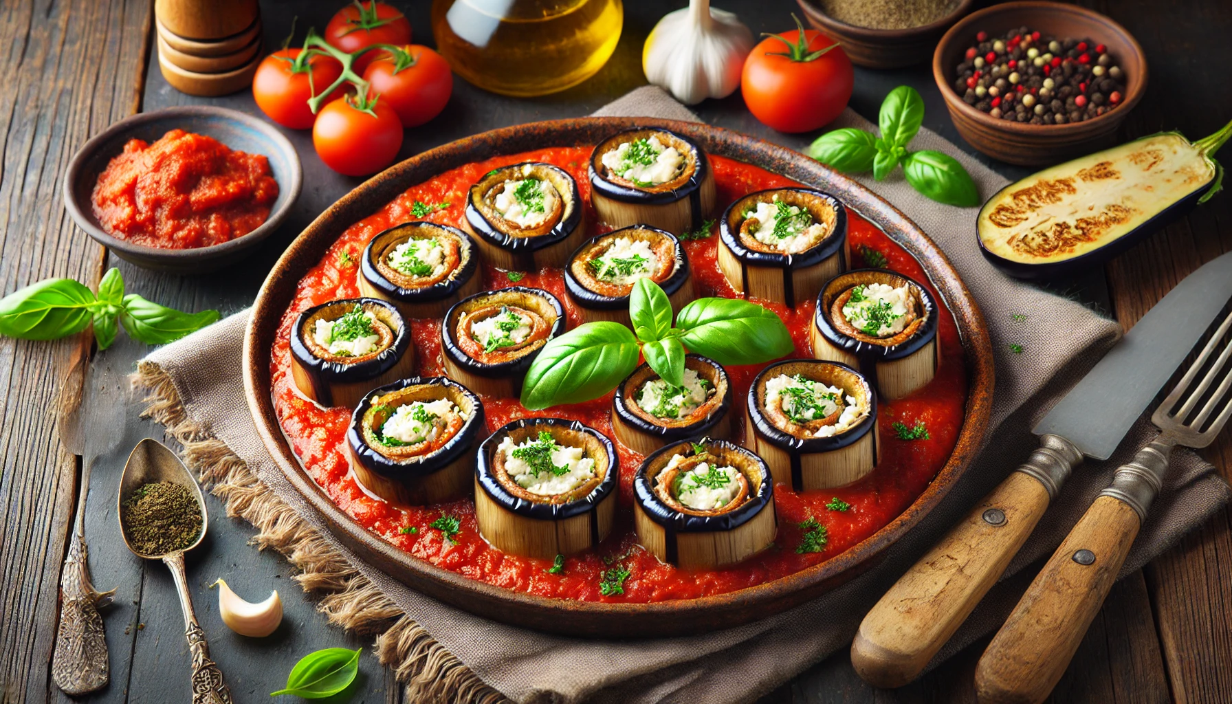 Involtini di Melanzane