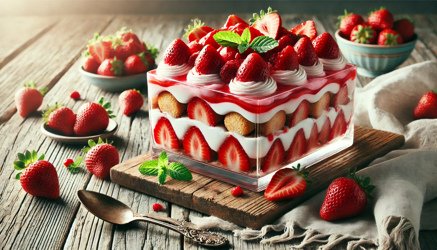 Tiramisù alle Fragole