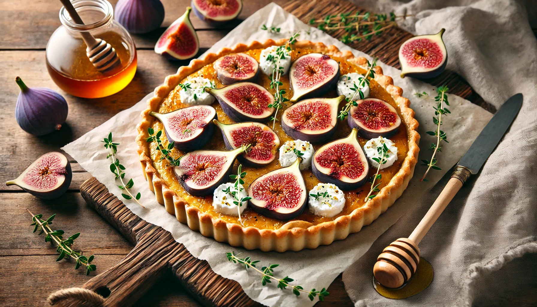 Tarte ai Fichi e Formaggio di Capra