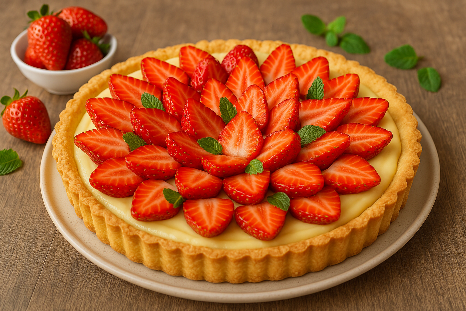 Crostata di Fragole