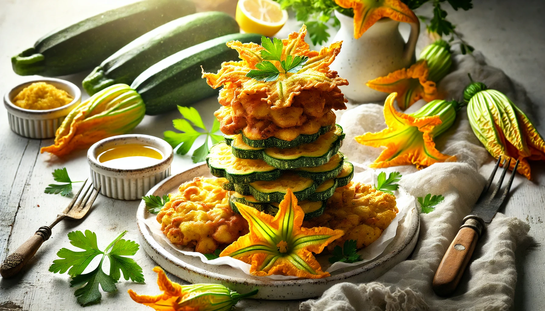 Frittelle di Fiori di Zucca