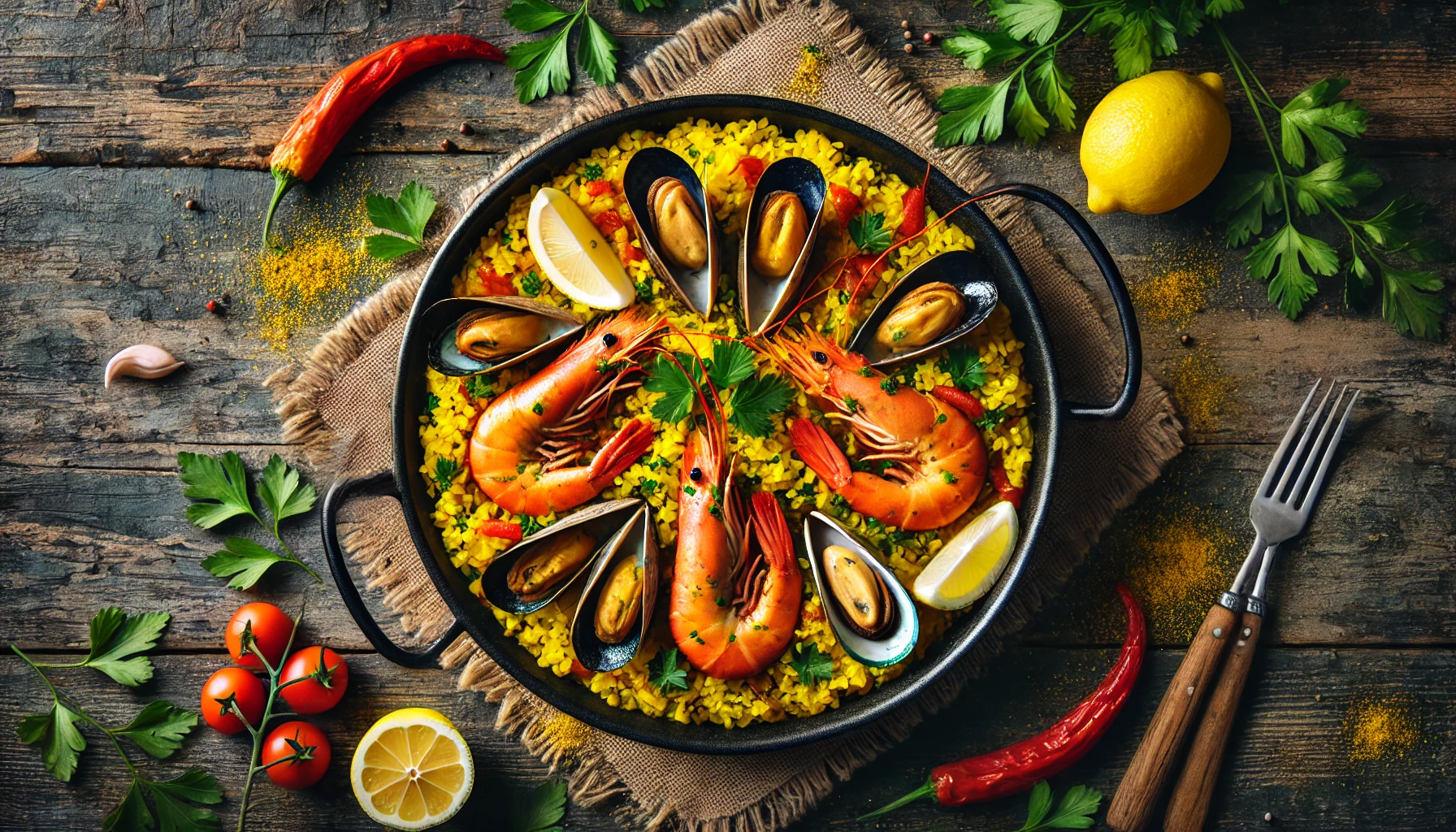 Paella a la Valenciana