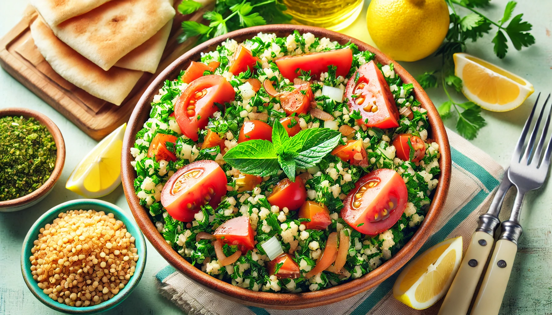 Lebanese Tabbouleh Salad