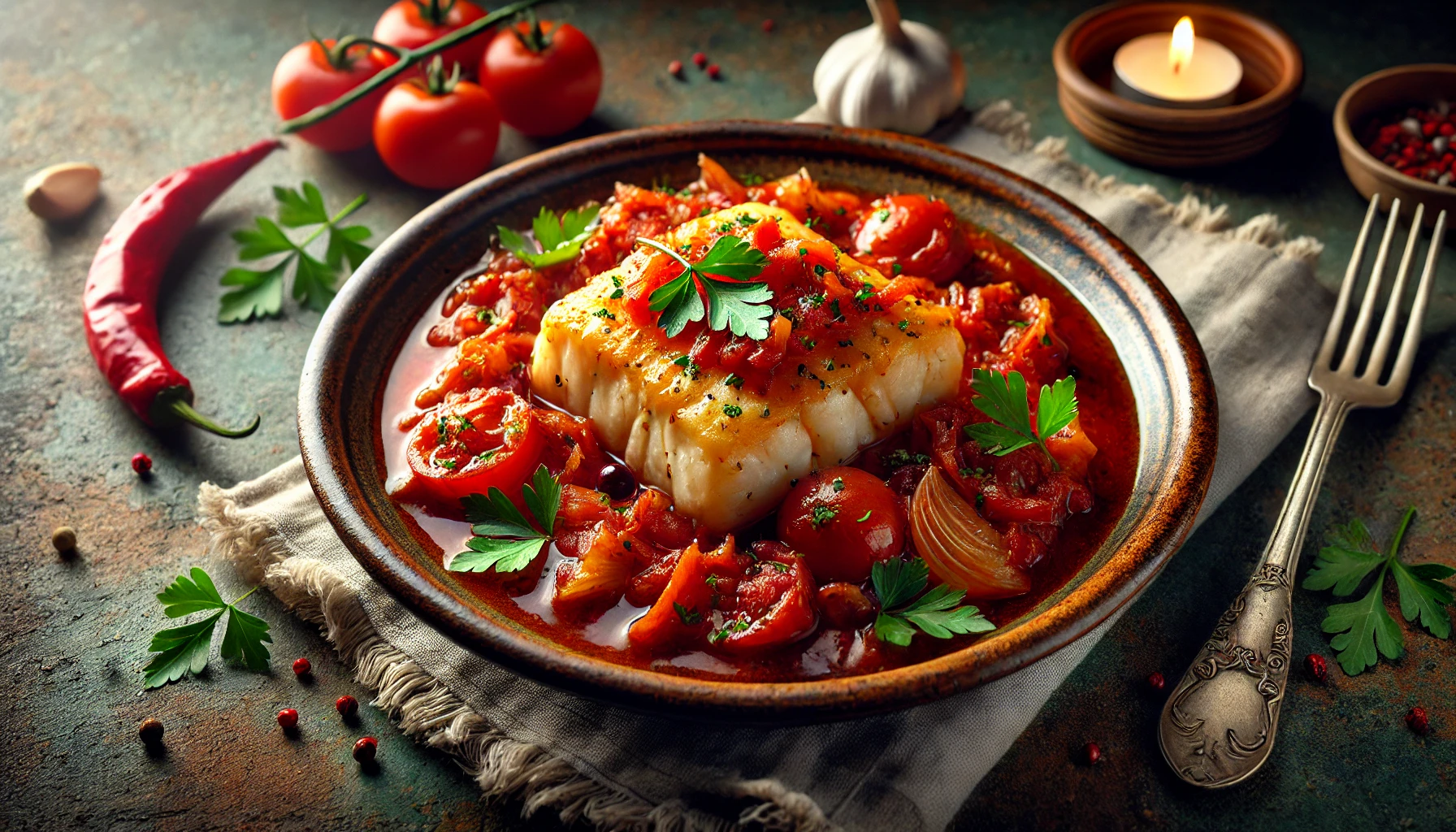 Bacalao a la vizcaína