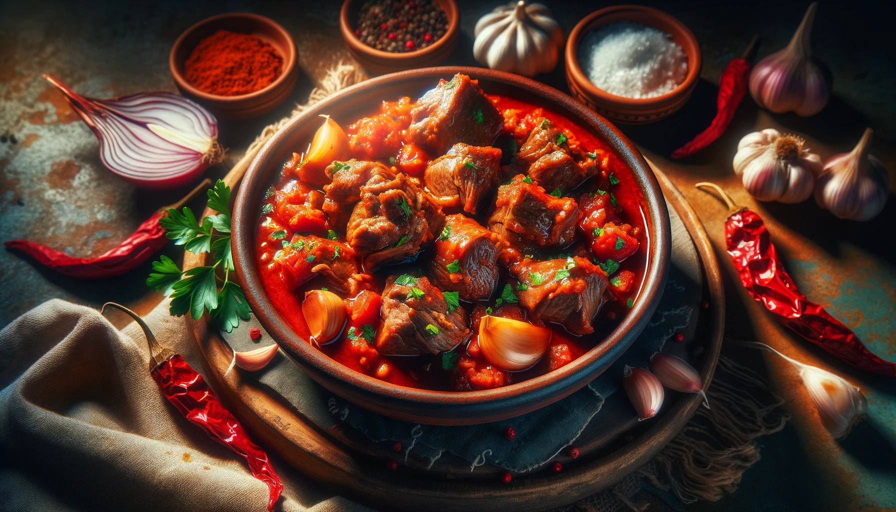 Cordero al chilindrón