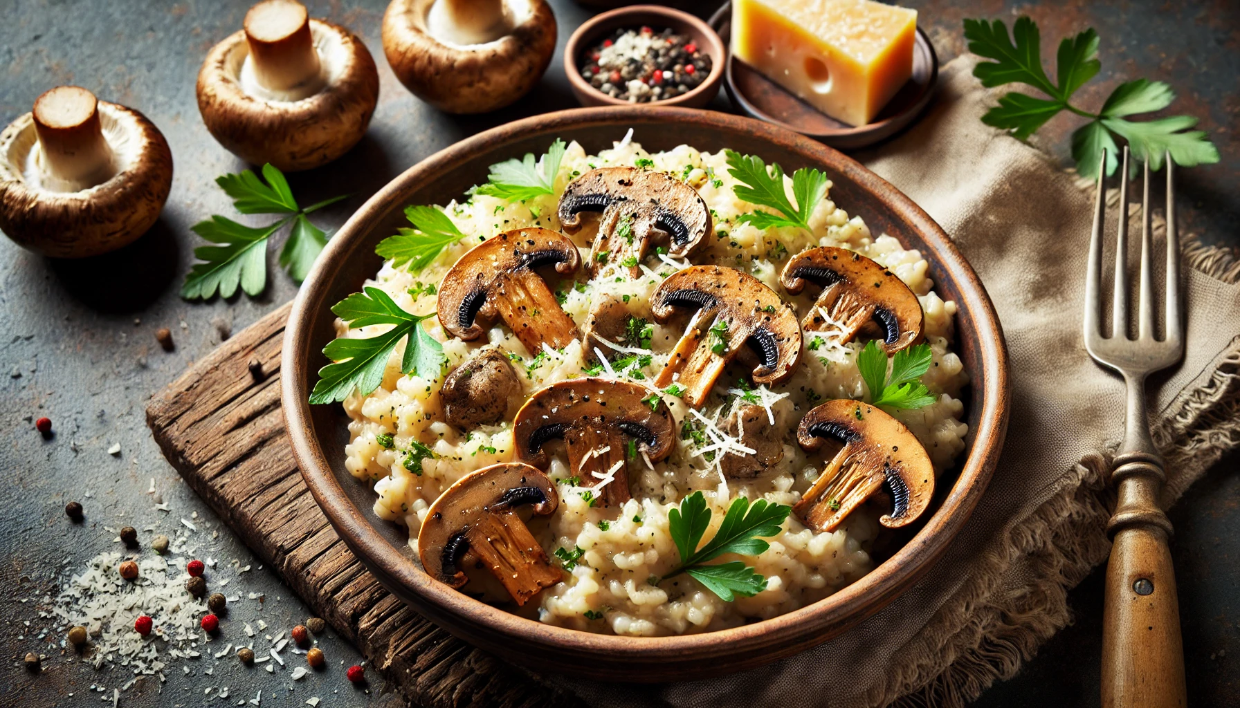 Mushroom Risotto