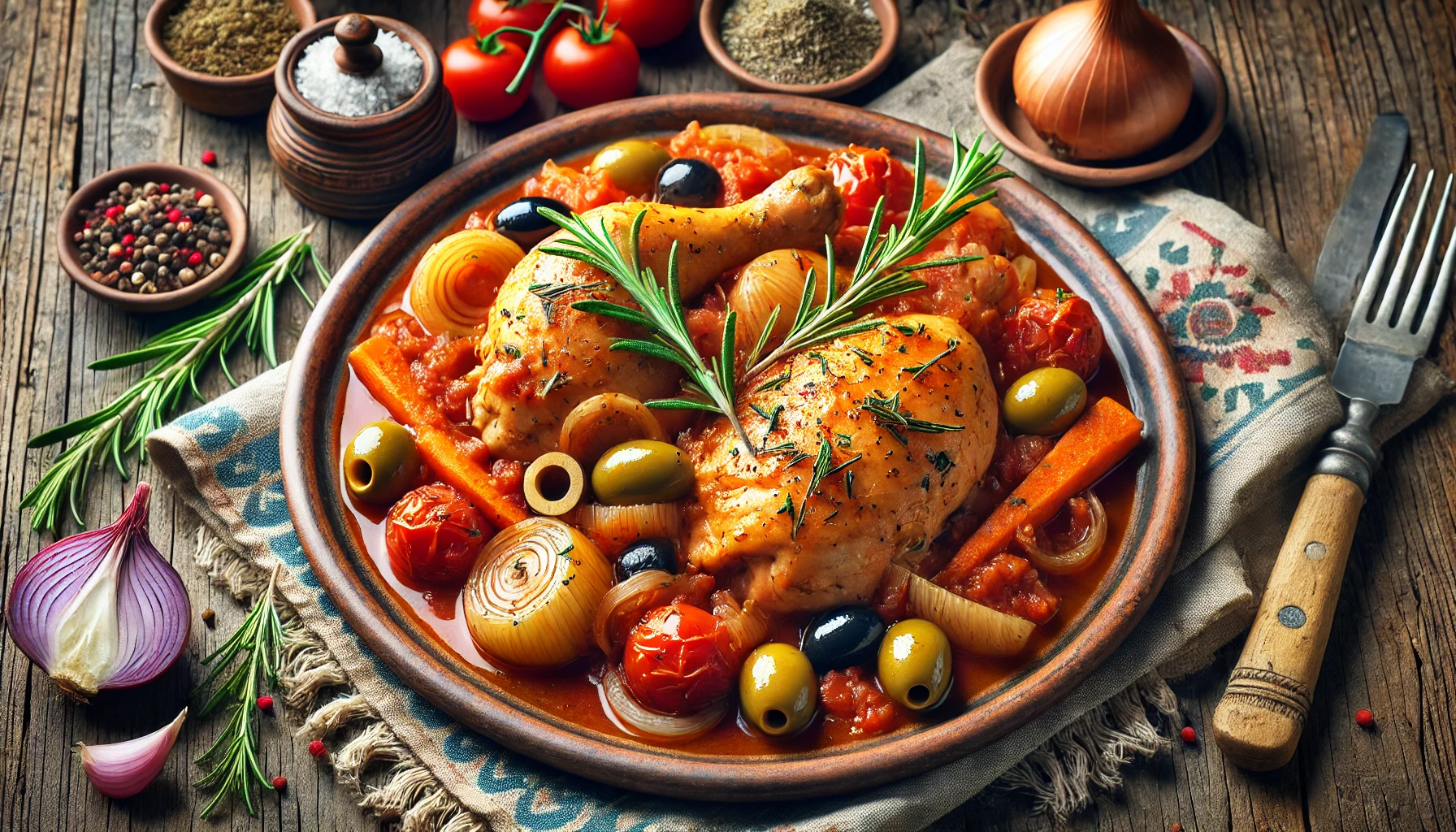 Pollo alla Cacciatora