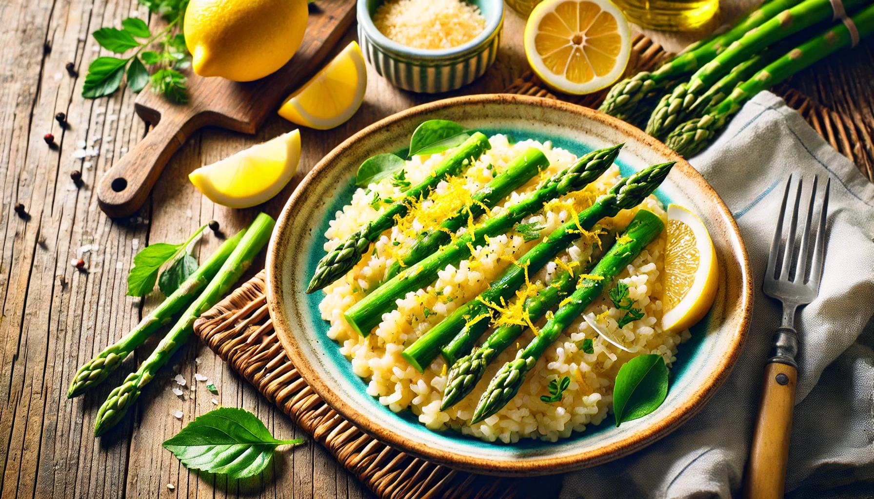 Risotto agli Asparagi e Limone