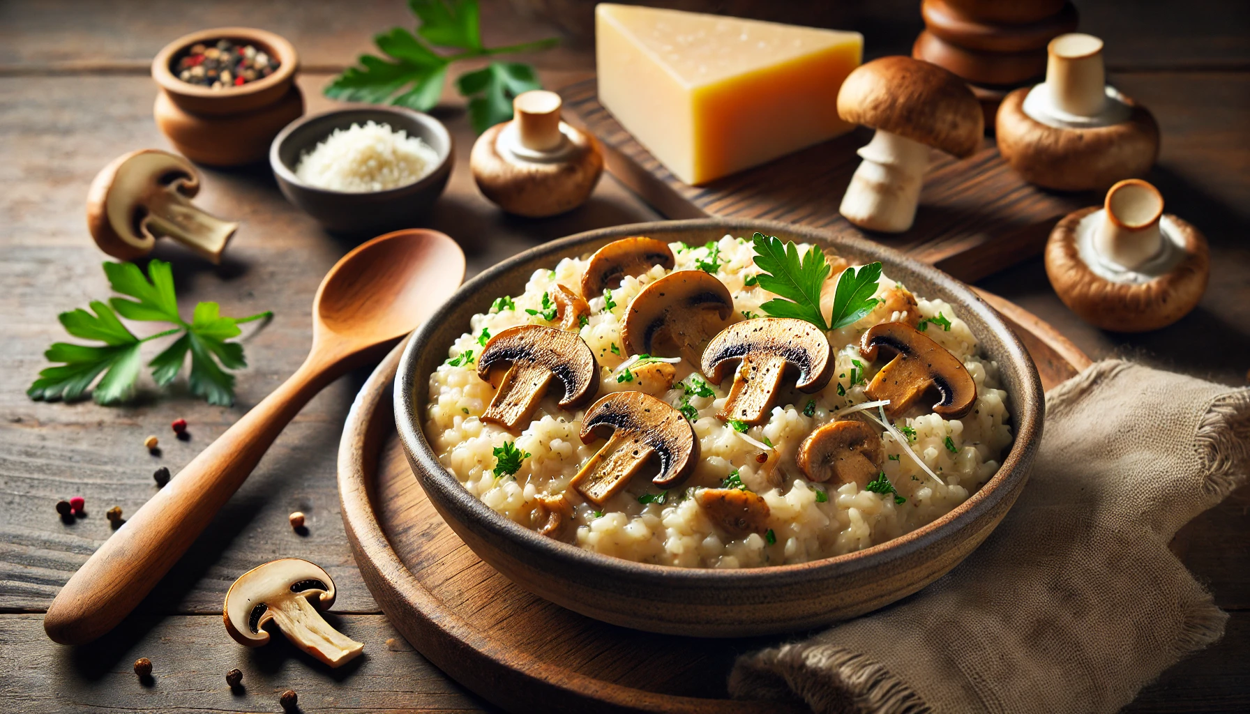 Risotto ai Funghi Porcini